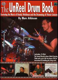Click to purchase The Unreel Drum Book festuring the drumming of Vinnie Colaiuta