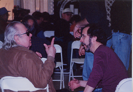 Joe Morell talking technique with Tiger Bill