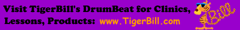 Visit TigerBill.com for Free Expert Advice on Drumming